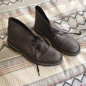 Men’s Clark’s grey Desert Boots